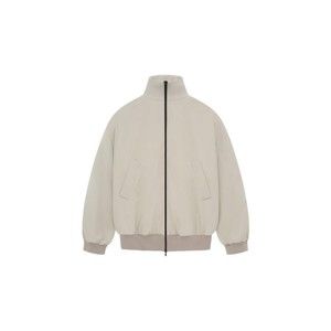 Fear Of God High Neck Track Jacket - Cement - NWT